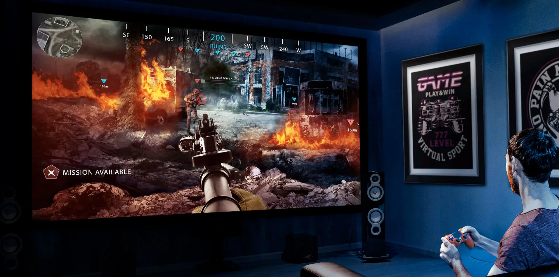 BenQ TK700 Vidéoprojecteurs UHD 4K