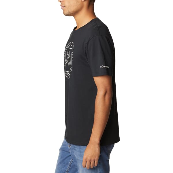 T-shirt COLUMBIA M RAPID RIDGE™ GRAPHIC TEE BLACK/BOUNDLESS/GRAPHIC