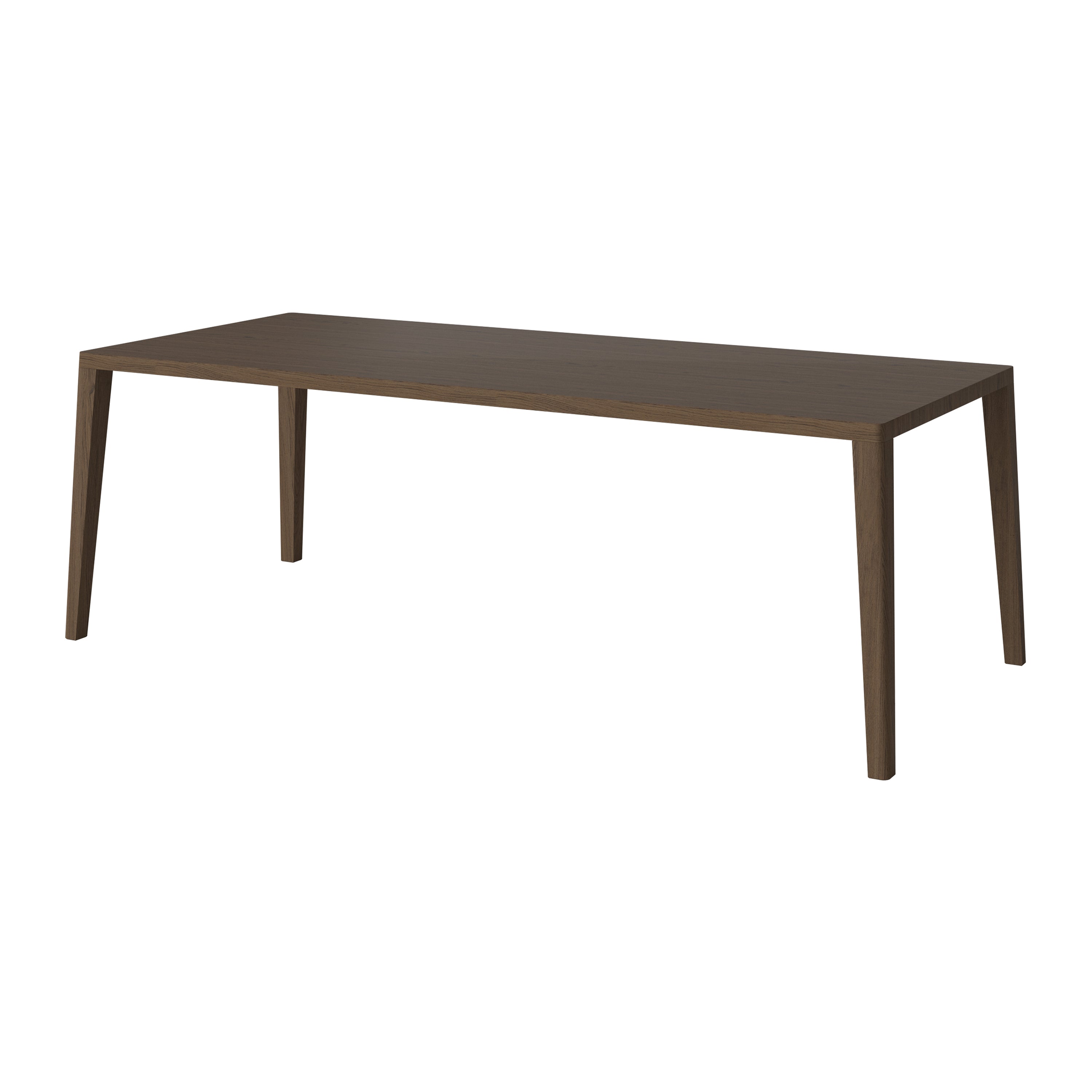 Bolia Graceful Eettafel - B 220 cm - Donker Geolied Eiken