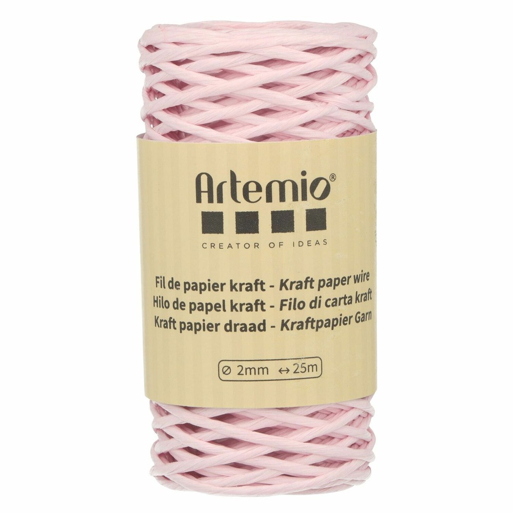 11 bobines de fil de papier kraft 2mm x 25 m