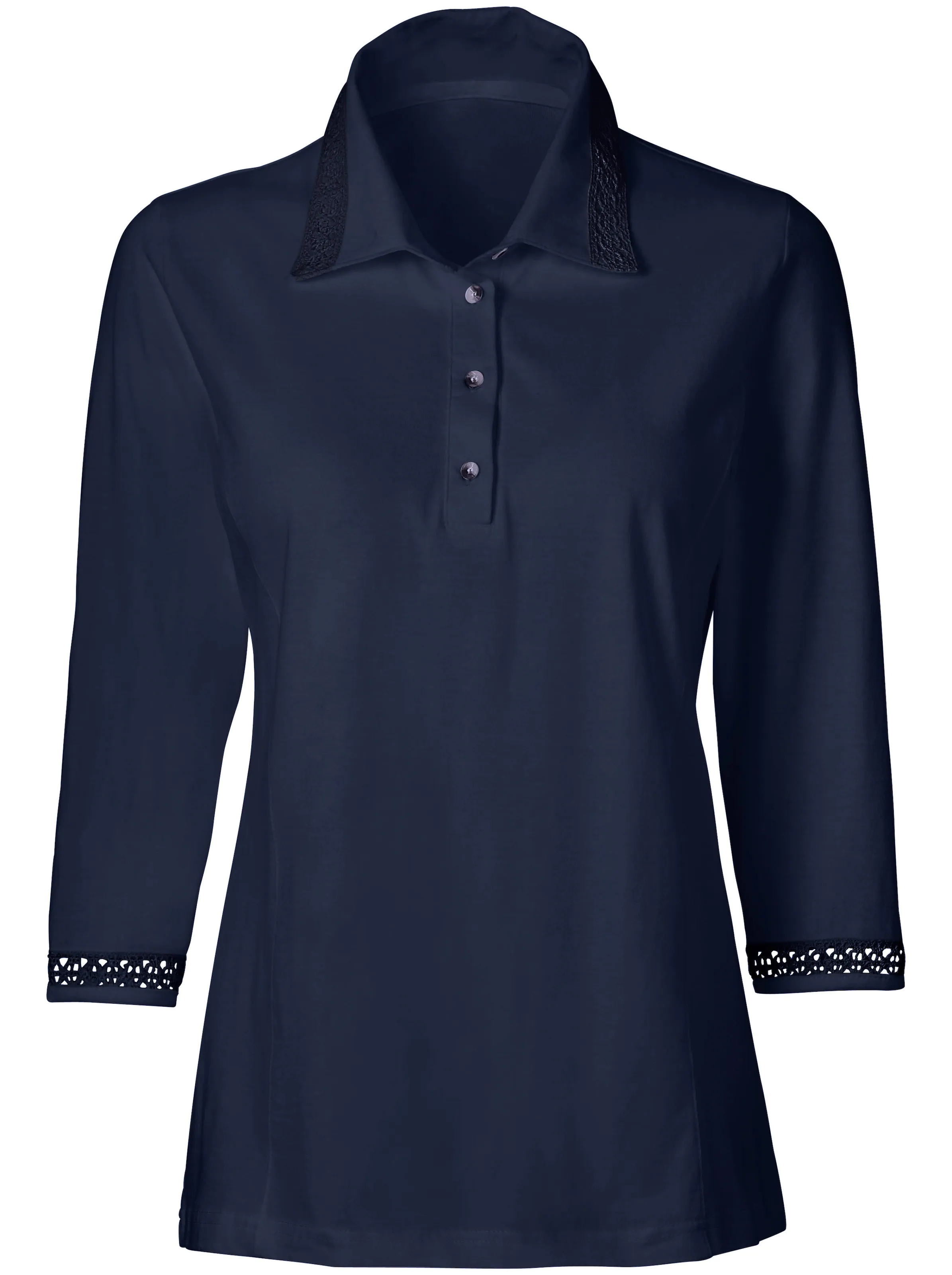 Poloshirt in marine