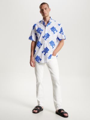 Camisa de manga curta TH Monogram Archive