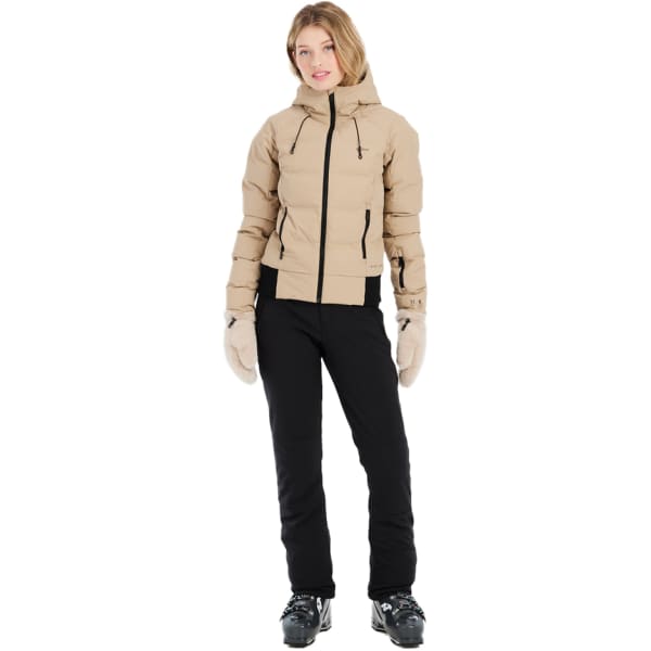 Veste de ski PROTEST PRTALYSUMI SNOWJACKET W BAMBOO BEIGE