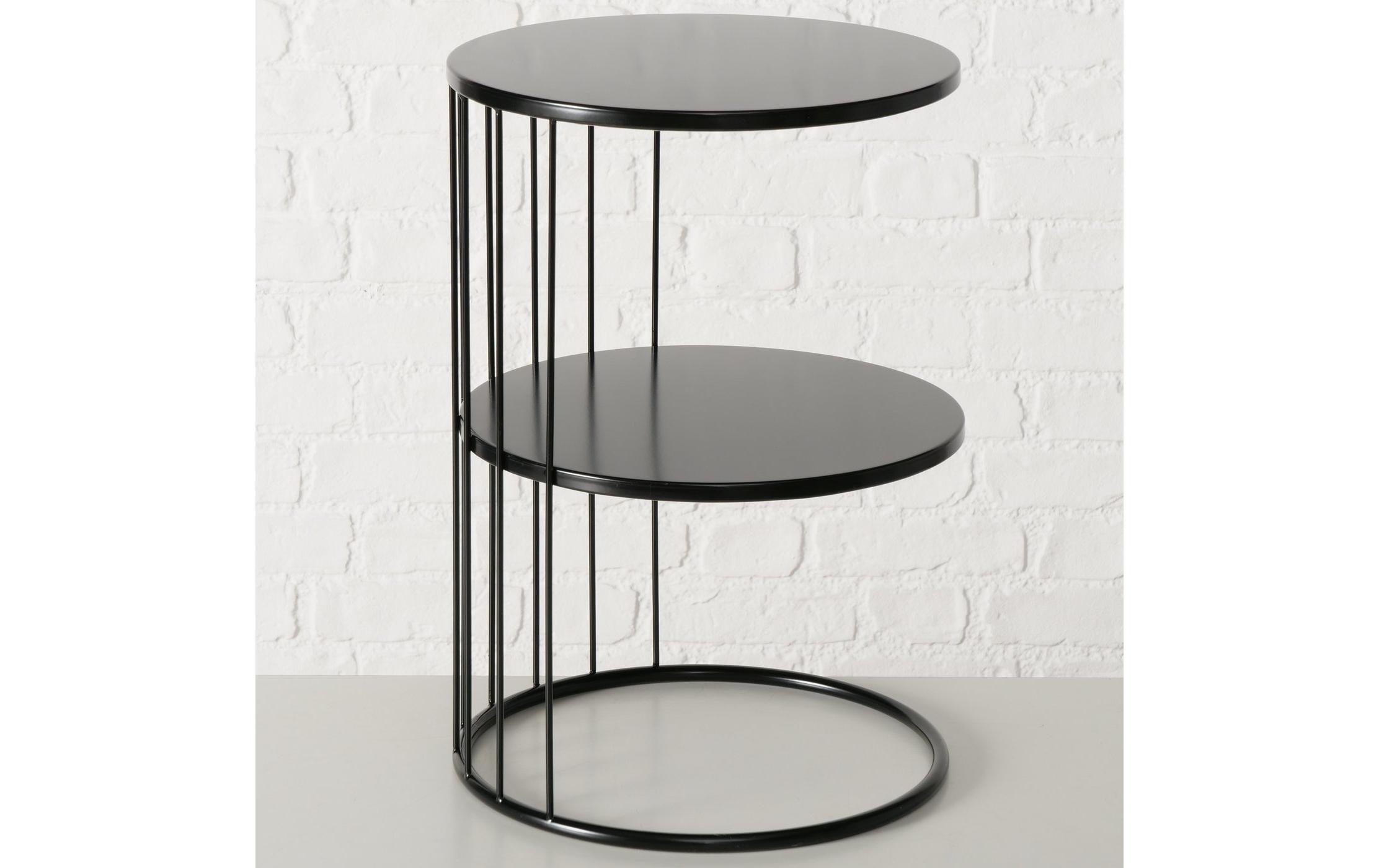 Beistelltisch Inala 52 x 36 cm, SchwarzCouchtisch