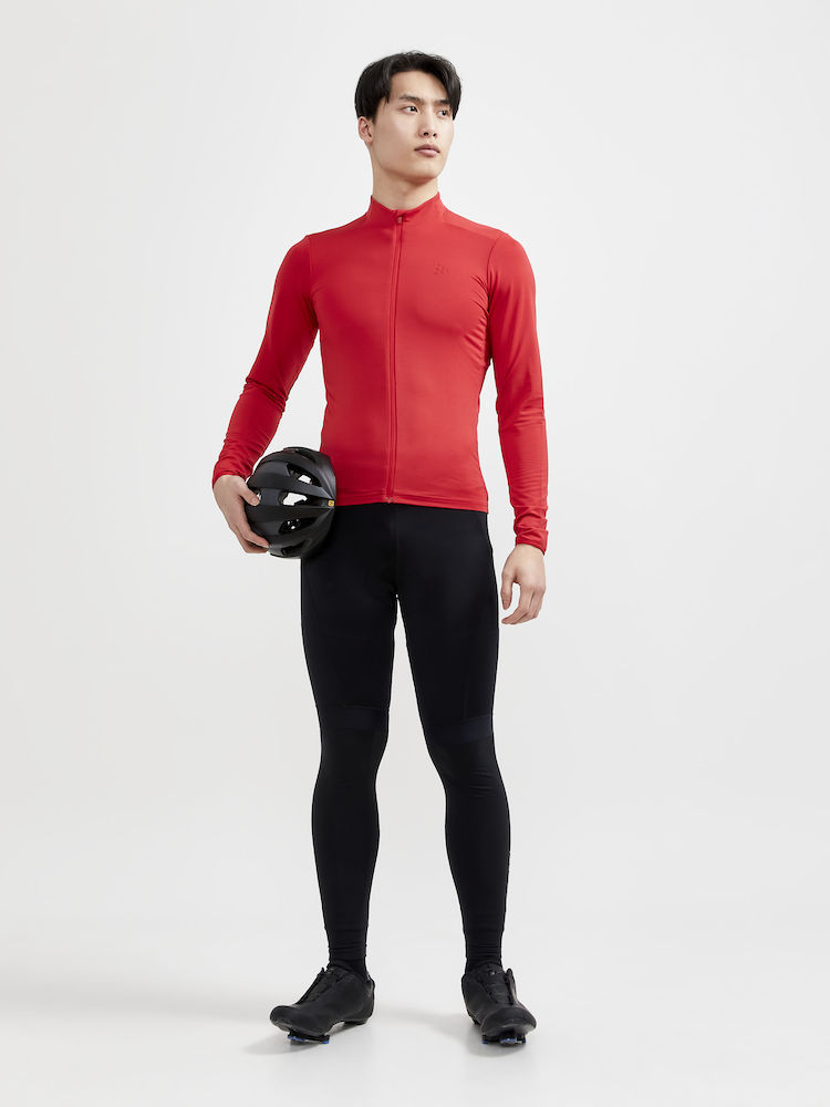 Craft Essence Langærmet Cykeltrøje Rød