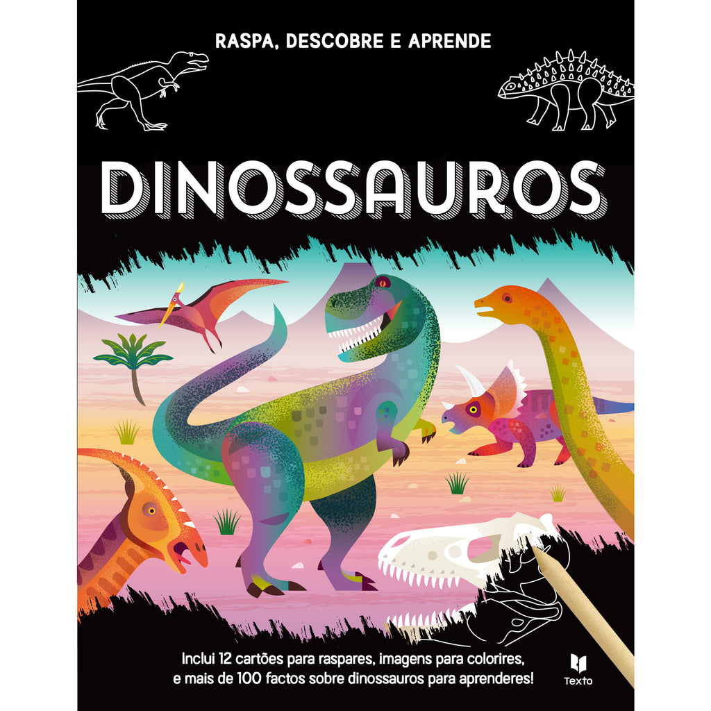 Raspa, Descobre e Aprende - Dinossauros de Imagine That Books