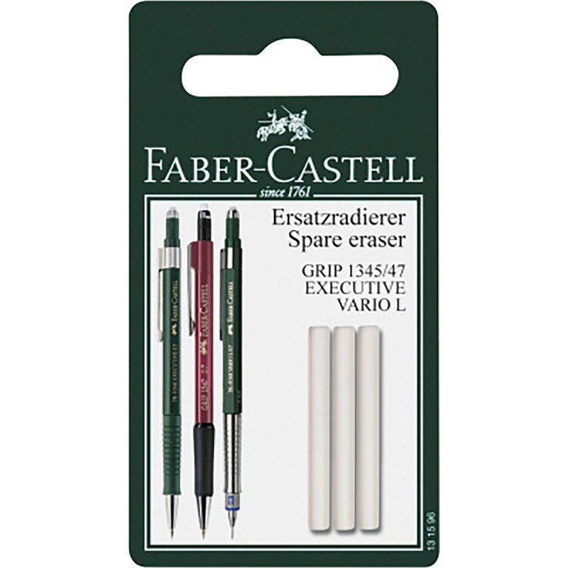 FABER-CASTELL Gomme de rechange GRIP 1345/1347/EXECUTIVE