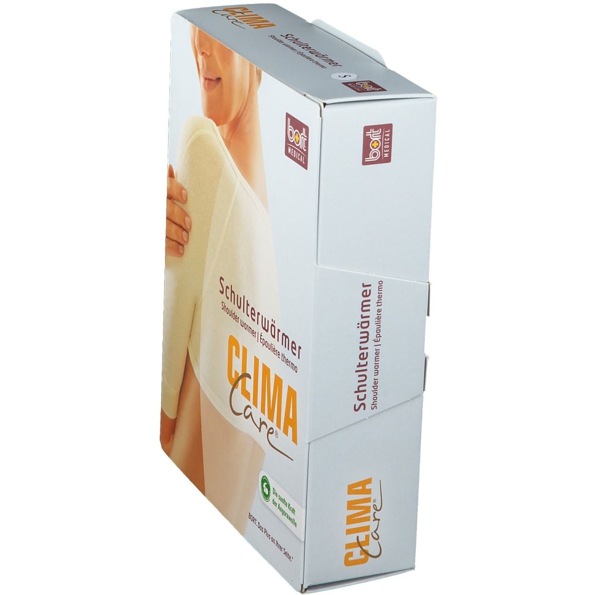 BORT CLIMACare® Schulterwärmer Gr. S weiß