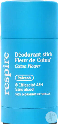 Respire Déodorant Stick Fleur De Coton 20g