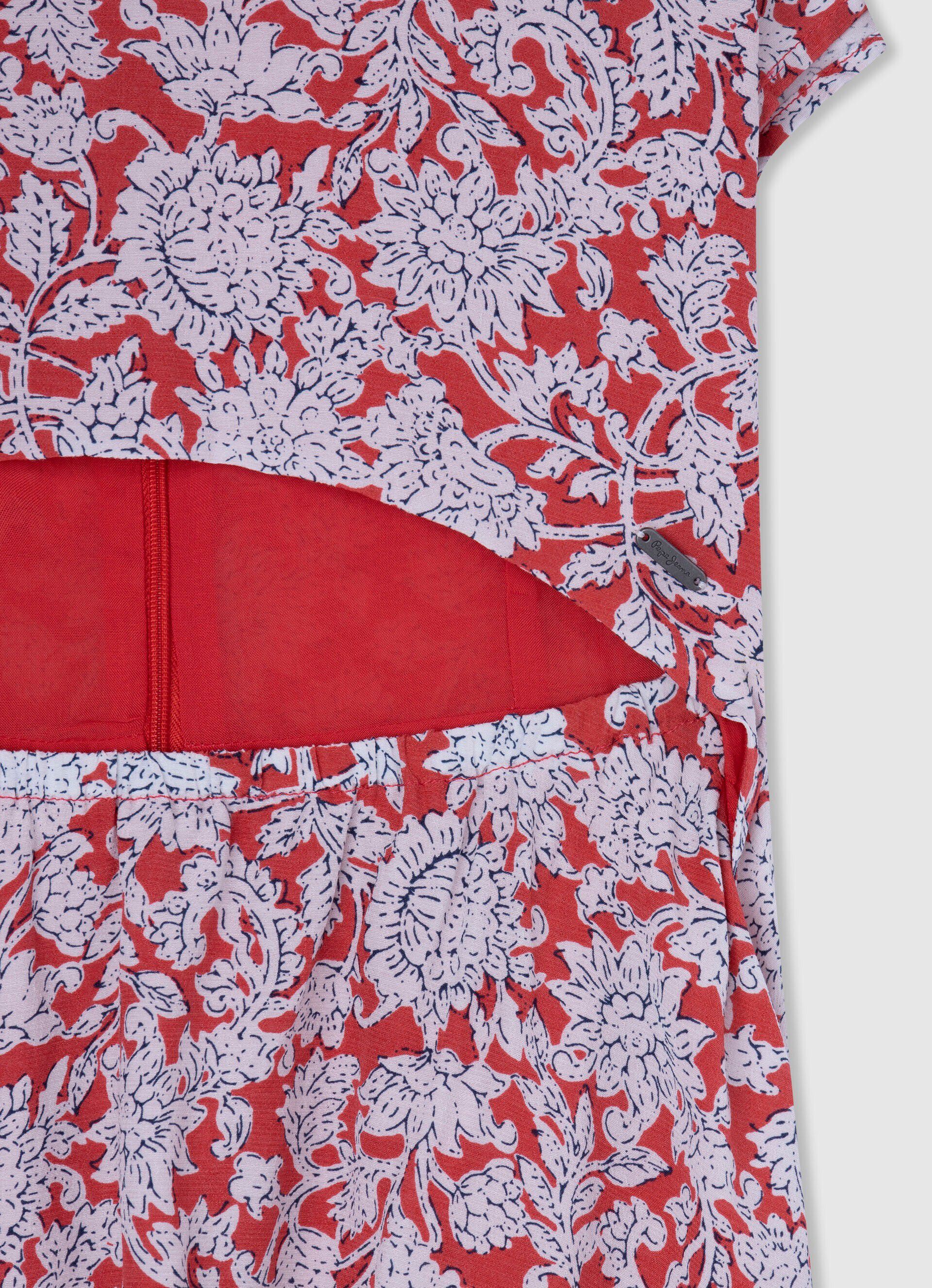 VESTIDO COM ESTAMPA FLORAL - multicolorido