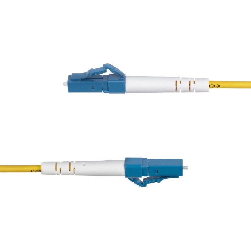 StarTech.com Câble Fibre Optique de 5m Simplex Monomode LC à SC (UPC) OS2, 9/125µm, 40G/100G, Cordon Fibre Optique, Insensible à la Courbure, Faible Perte d'Insertion, Cordon Patch Fibre LSZH