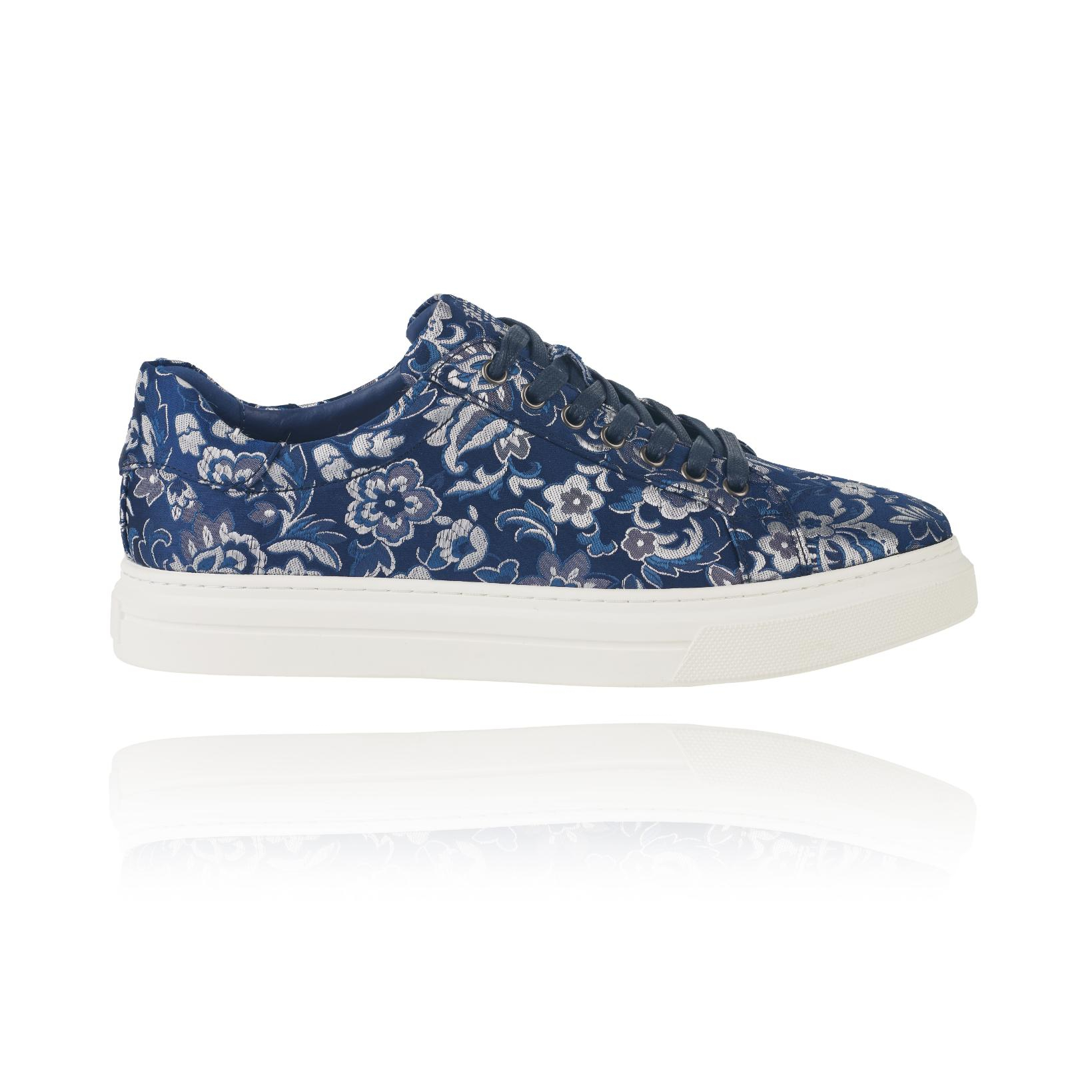 Blue Sky Flower Sneakers