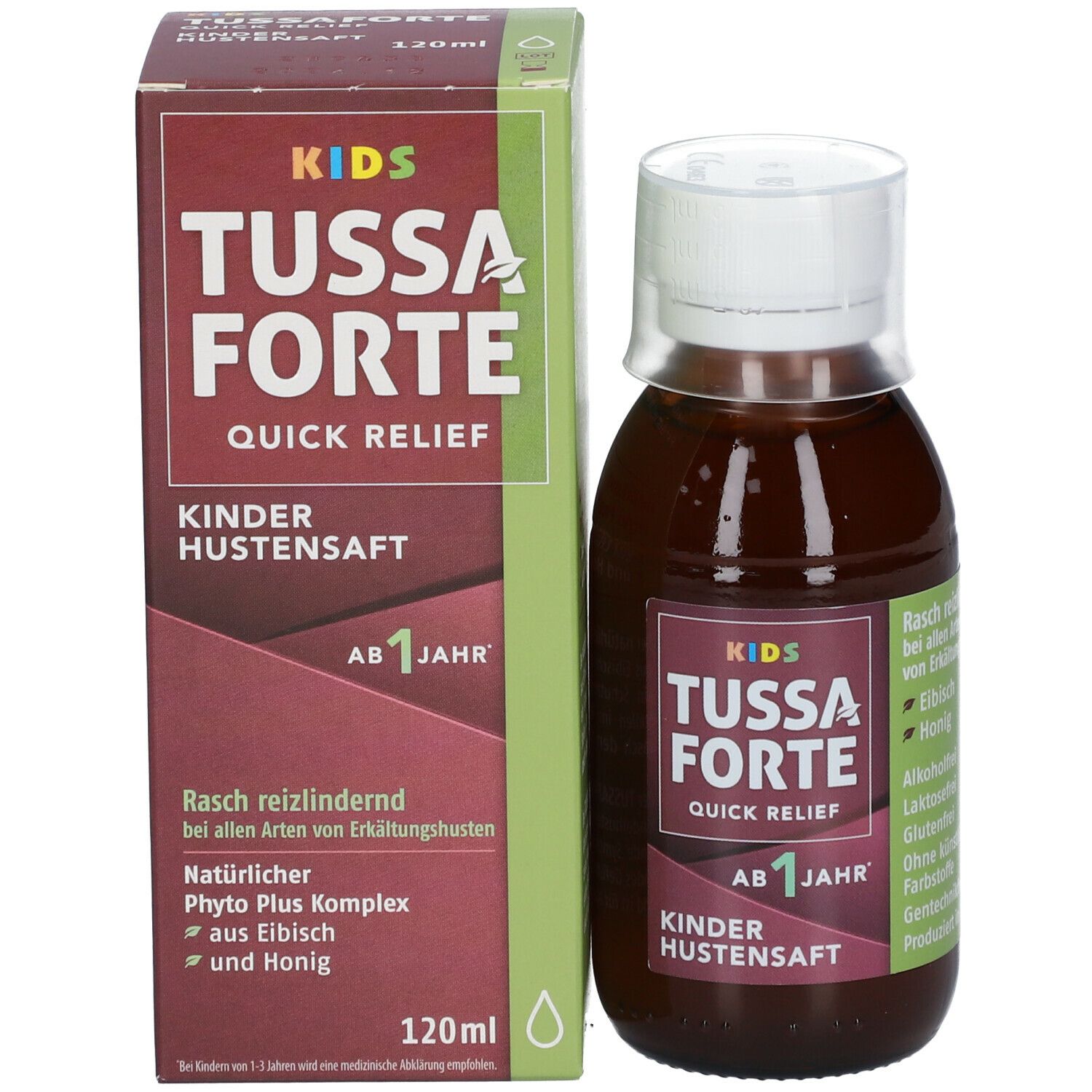 TUSSAFORTE KIDS Quick Relief Kinderhustensaft