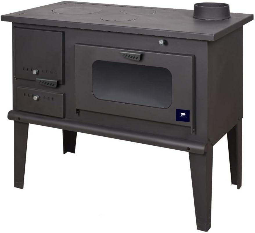 Küchenofen Holzherd Kaminofen Herd Gusseisen 7,9KW BimSchV2 EEK A+