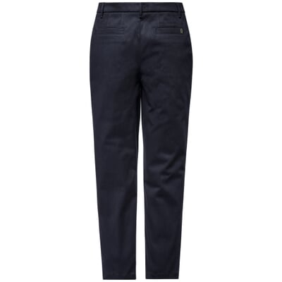 Herren-Chinohose Tapered, Dunkelblau