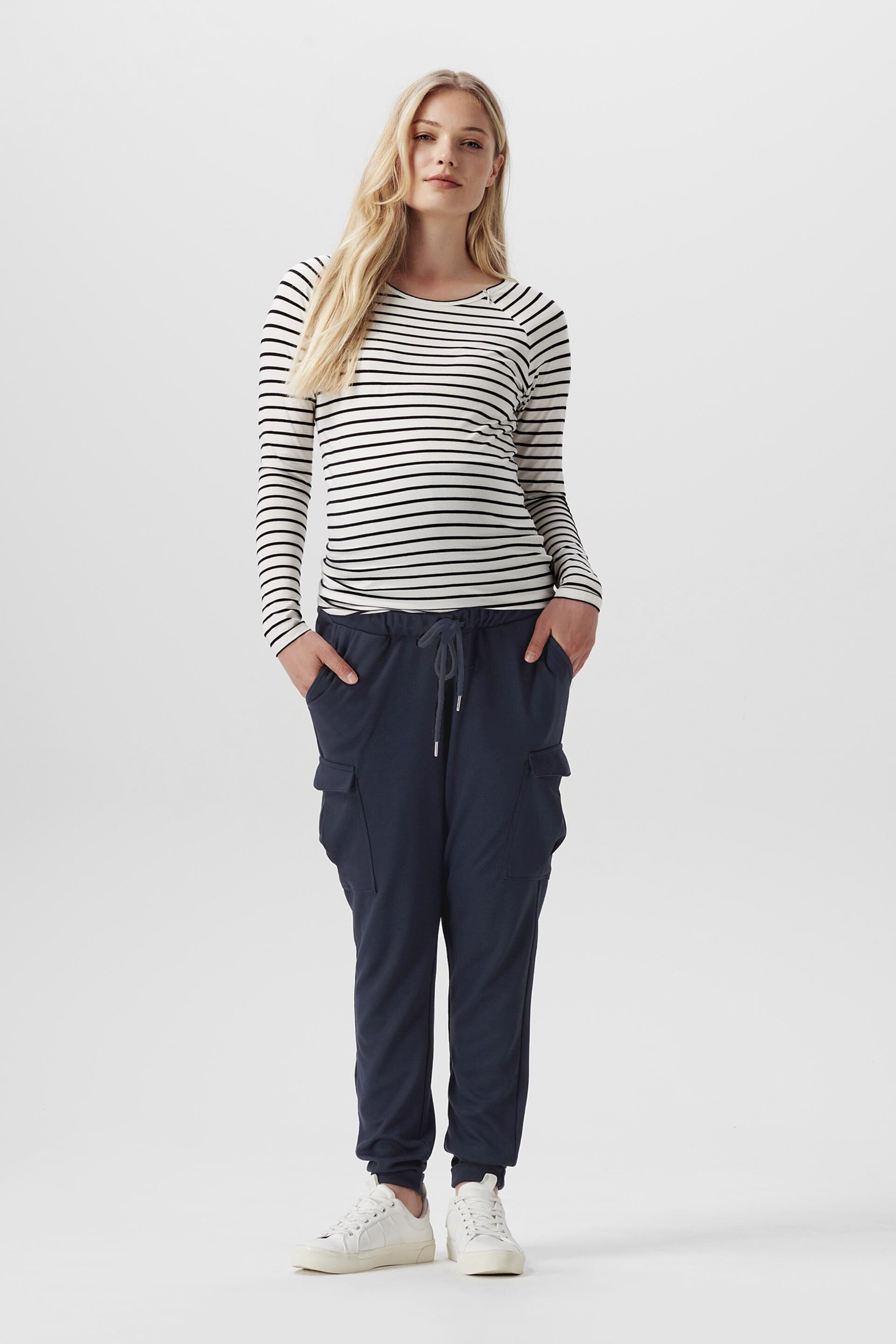 Pantalon de jogging style cargo recouvrant le ventre