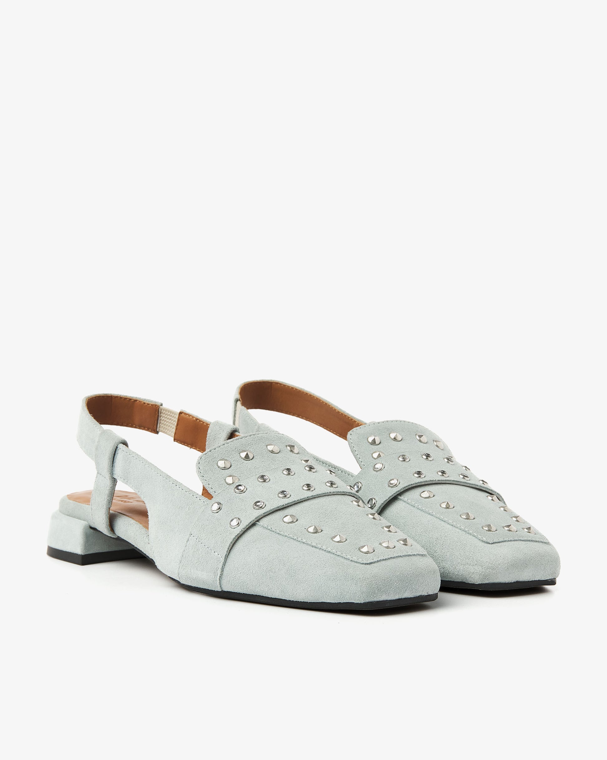 VIA VAI blauwe slingbacks Julie Damian