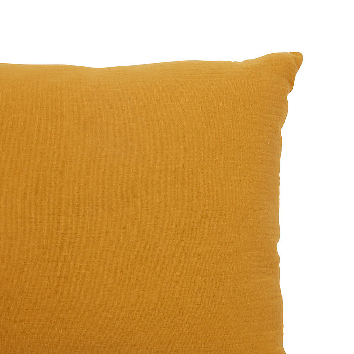 Coussin Osiris L.50 x l.30 cm Ocre GoodHome