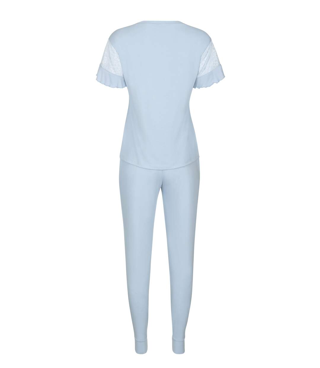 Pyjama tenue d'intérieur pantalon top manches courtes Smooth Lisca Cheek