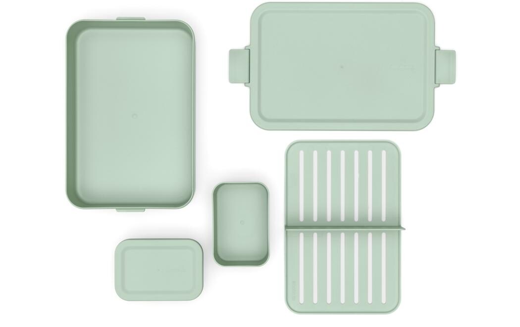 Lunchbox Make & Take 25.5 x 16.7 x 6.2 cm, HellgrünZnünibox