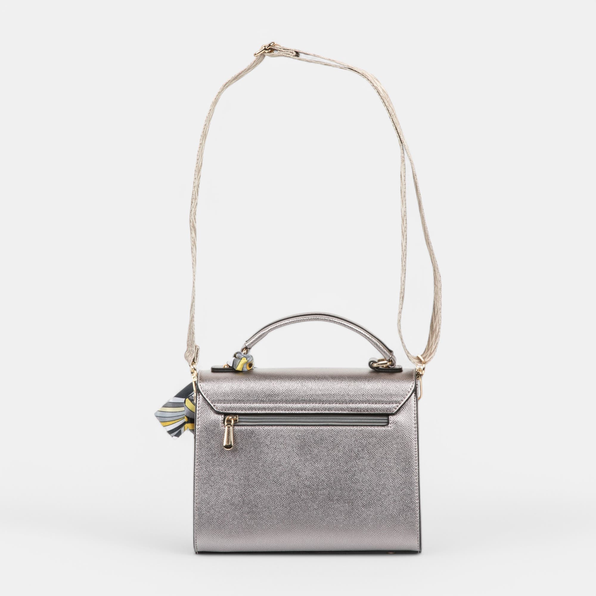 Sac bandoulière or