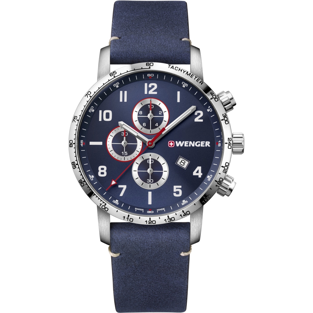 Wenger Attitude Chrono Blau Ø 44mm