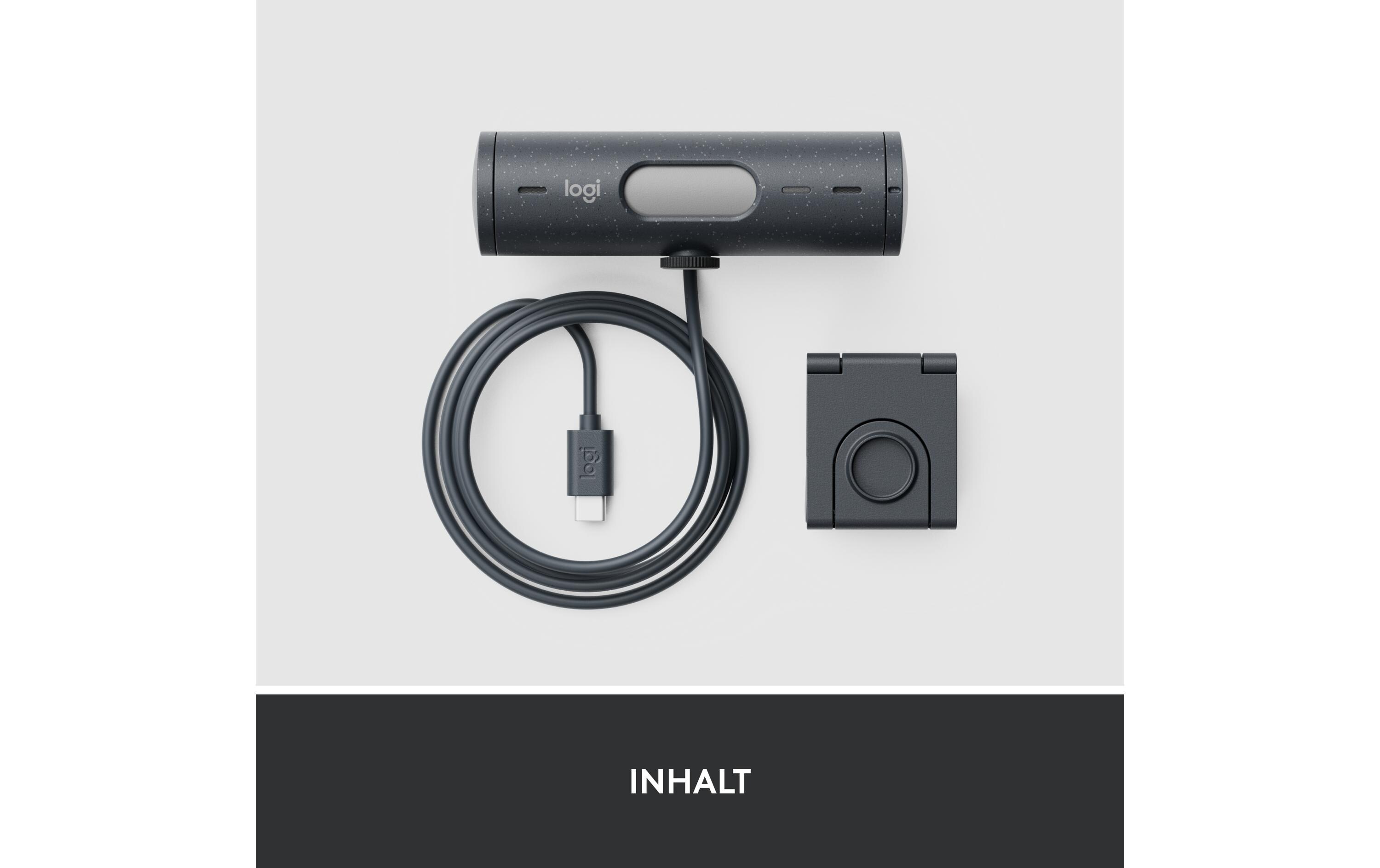 Webcam Brio 500 GraphiteFull HD-Webcam mit RightLight 4 und HDR