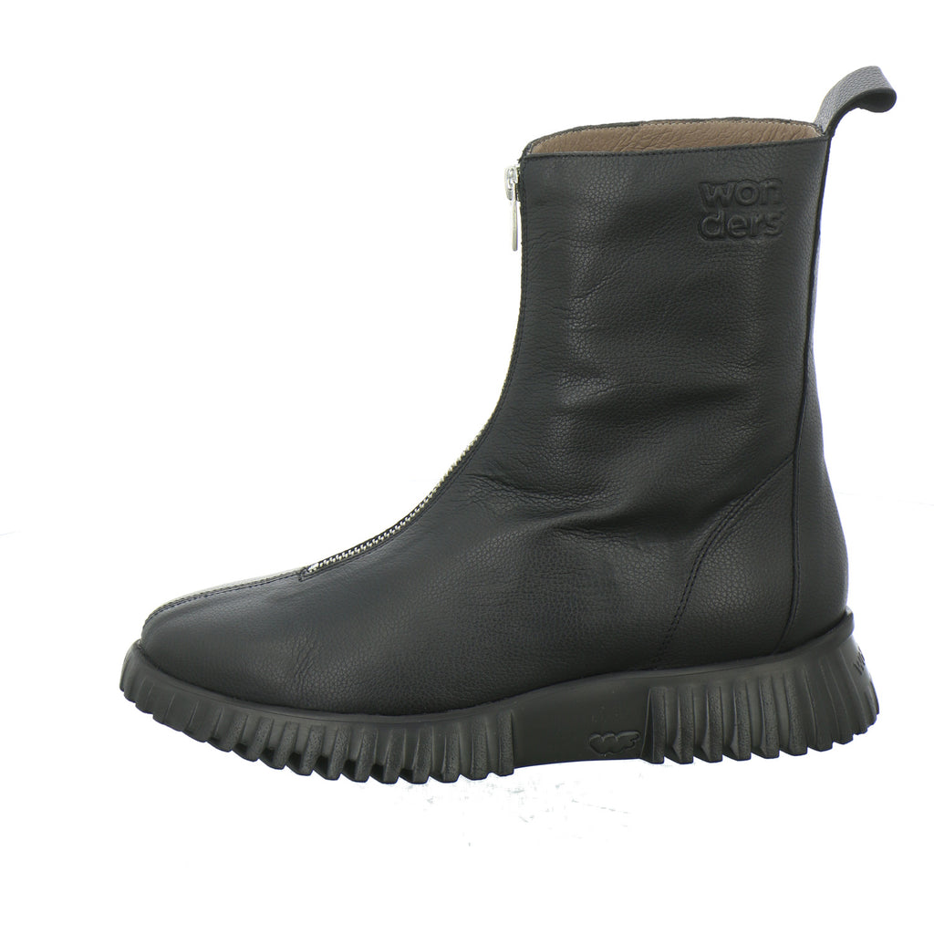 Wonders Stiefel Damen Schwarz