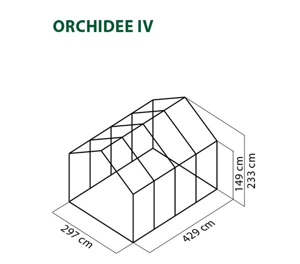 KGT Gewächshaus Orchidee IV