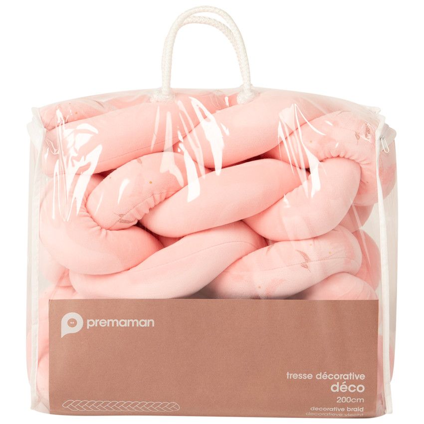 Tresse décorative - Rose