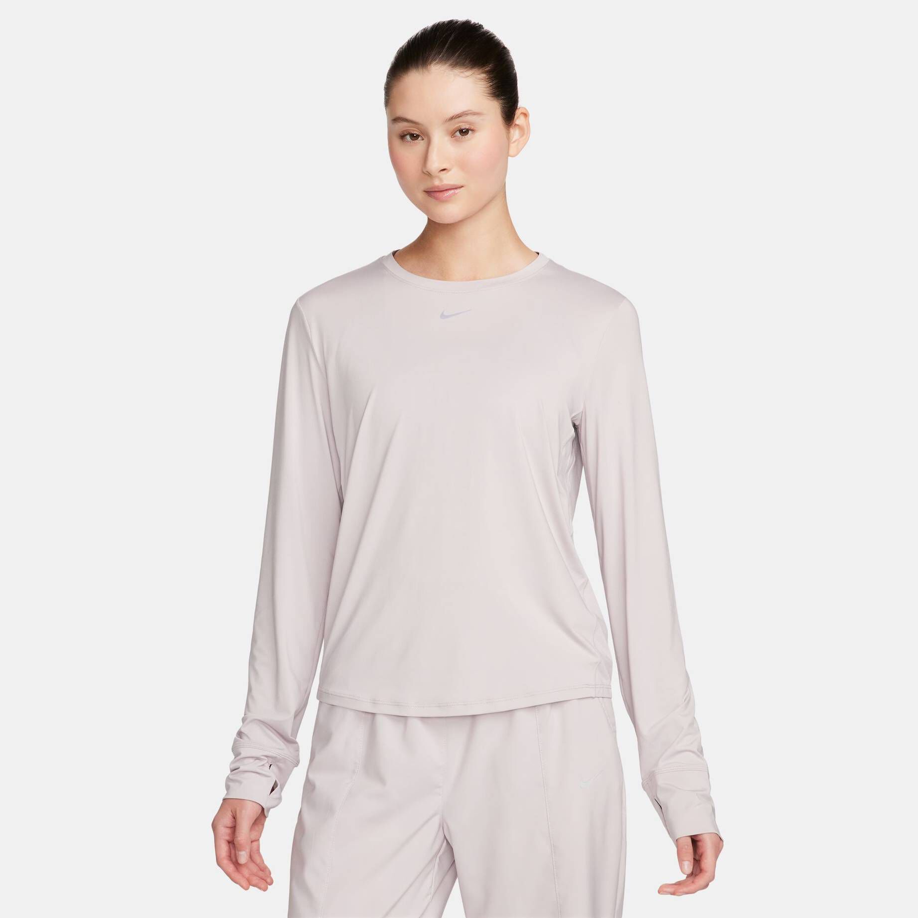 Nike| Damen Trainingsshirt ONE CLASSIC DRI-FIT LS TOP Langarm
