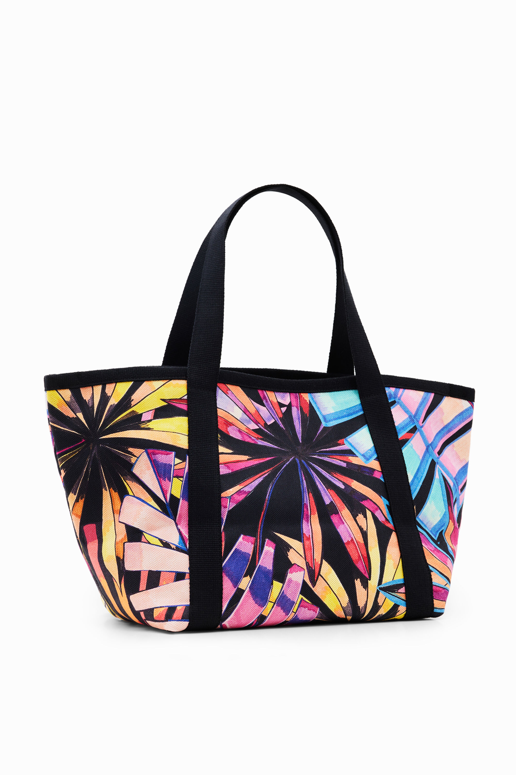 Grand sac shopper tropical