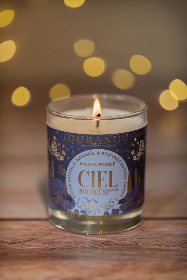 Durance Perfumed Candle Powdery Sky 180g