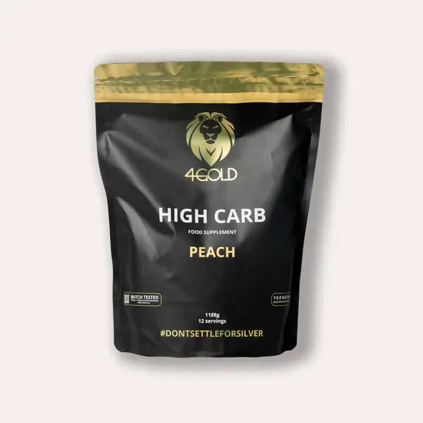 4GOLD High Carb Sportdrank Perzik 1188 gram