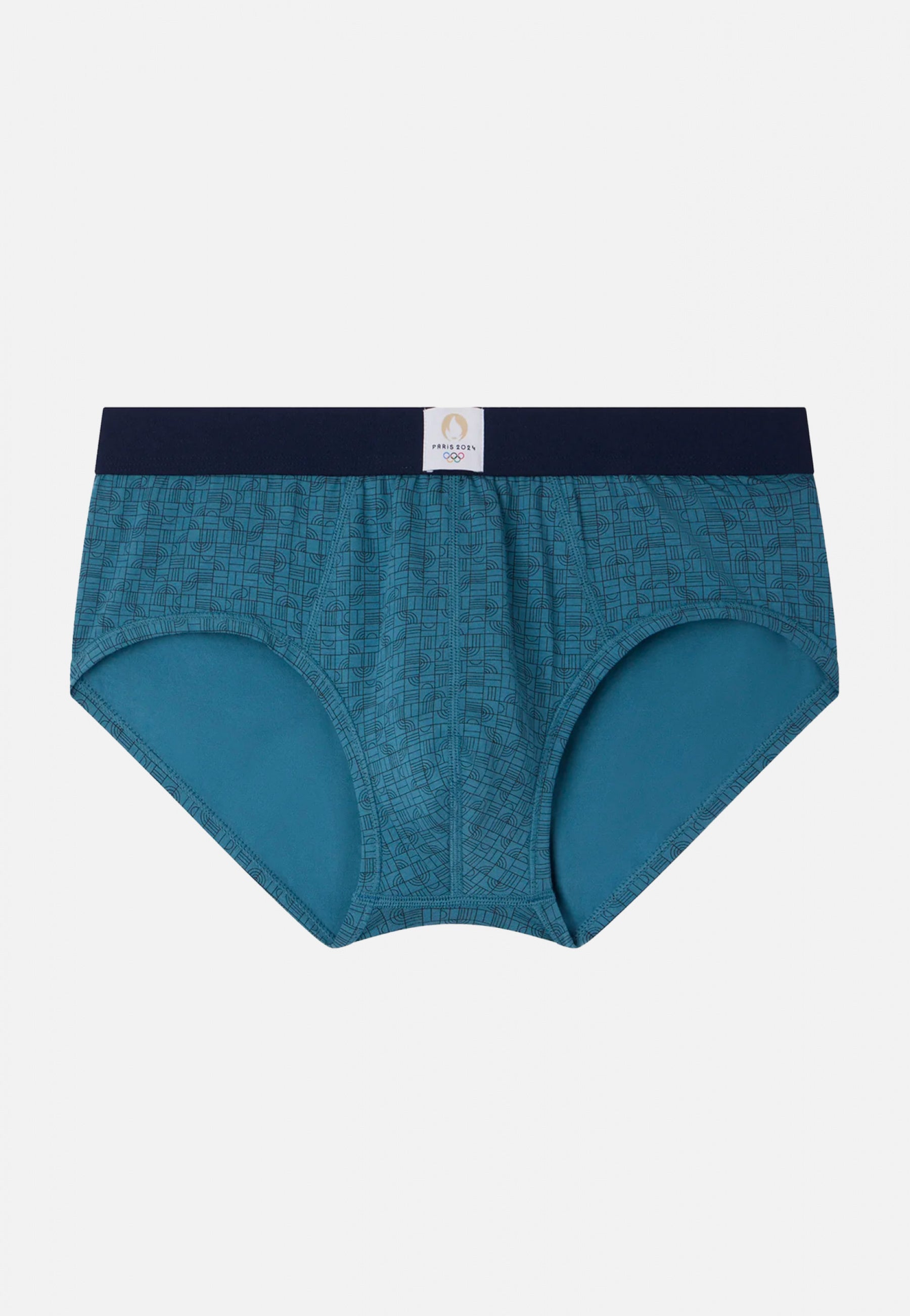 Slip en coton-Terrible imprimé Athlète