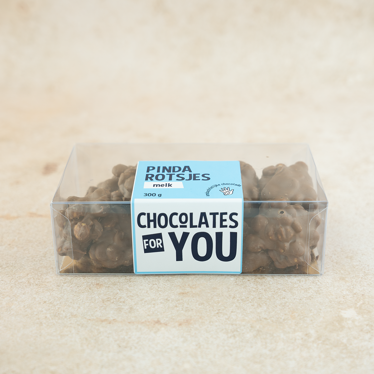 Chocolates For You Pindarotsjes melk 300 gram