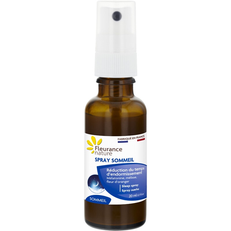 Sprays sommeil - Mélatonine, mélisse & fleur d'oranger - 2 x 20 ml