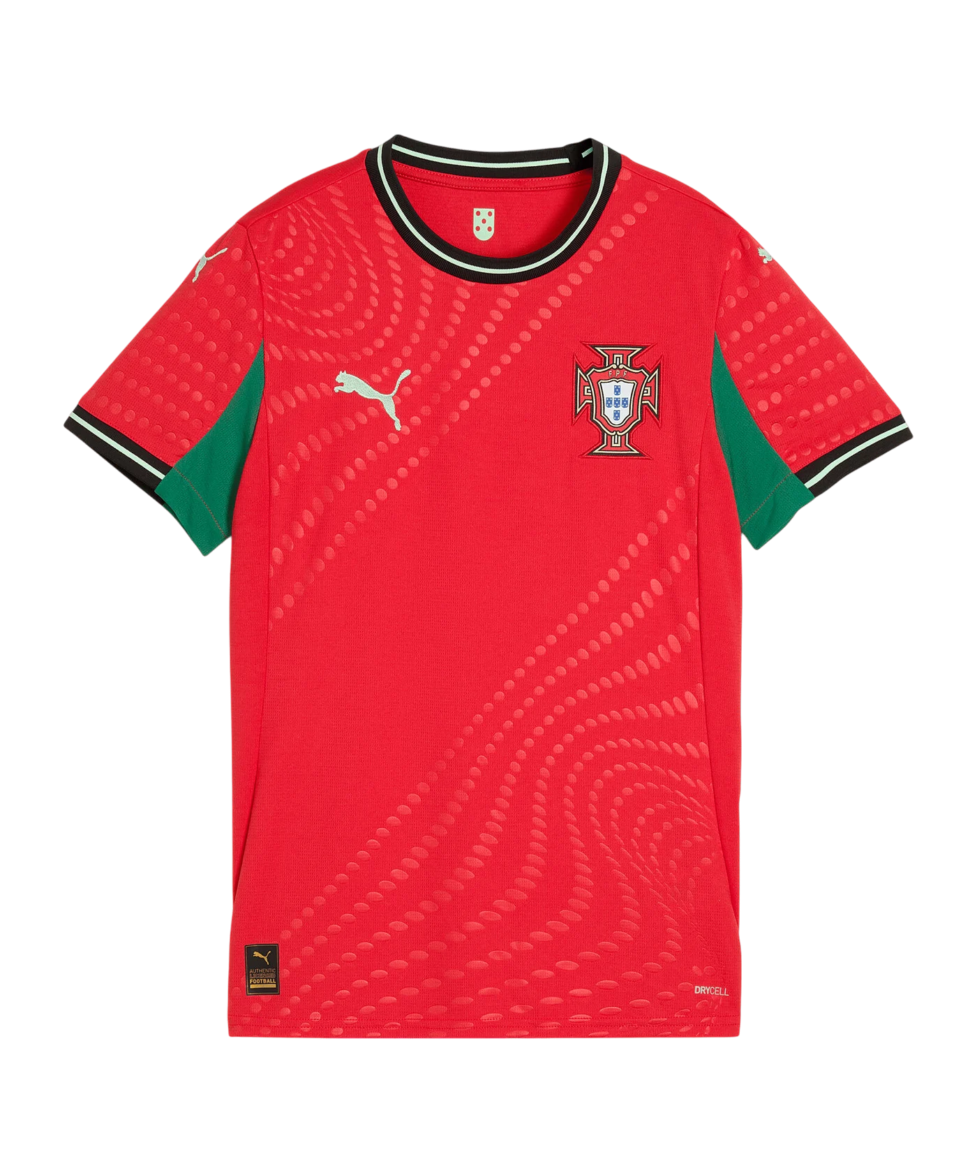 PUMA Portugal Trikot Home 2025 Damen Rot F02