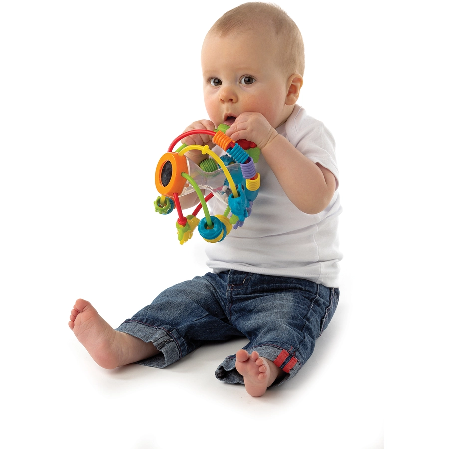 playgro Motorikschleifen-Ball, Play and Learn