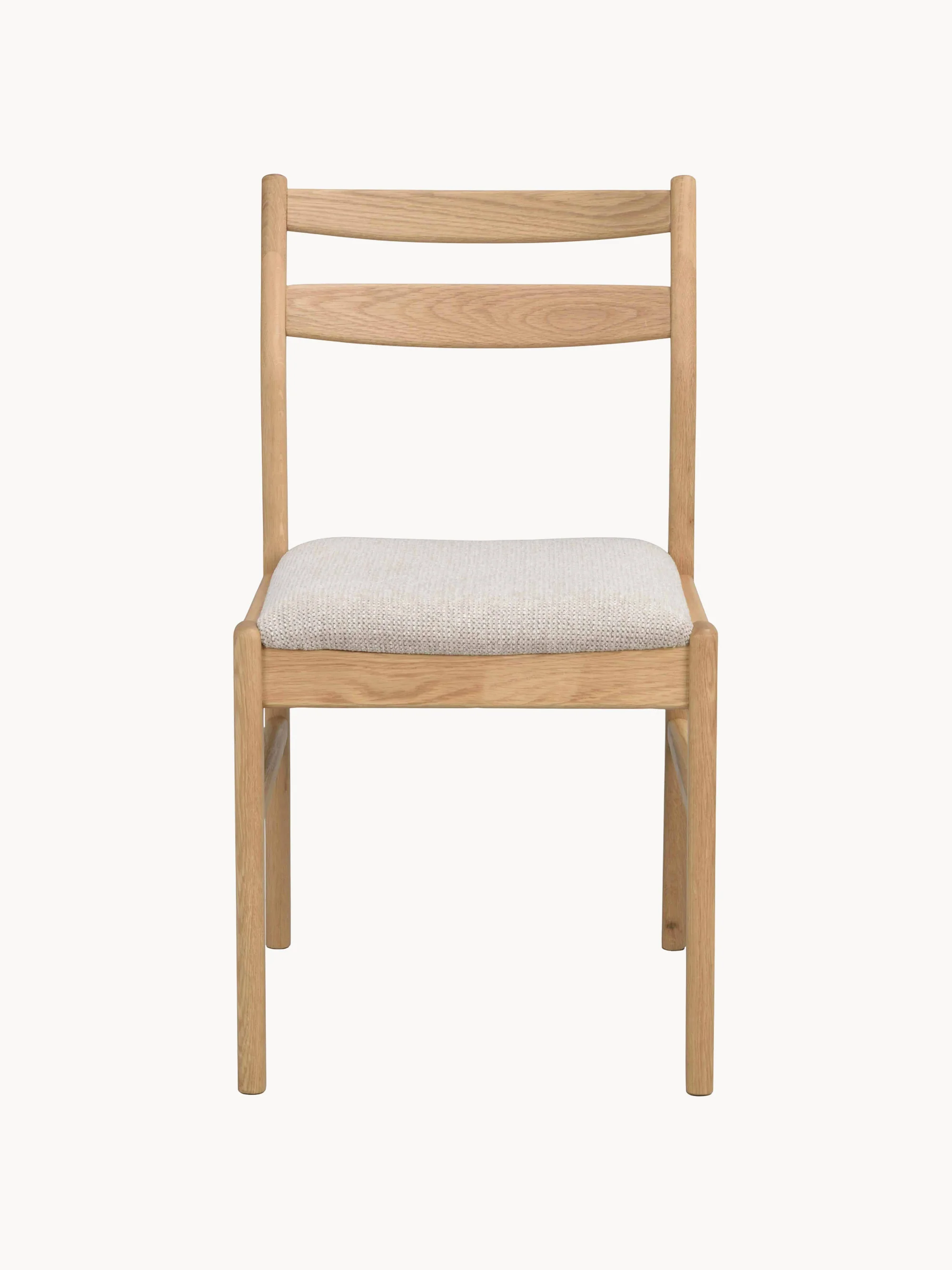 Eikenhouten eetstoelen Kerwin, 2 stuks