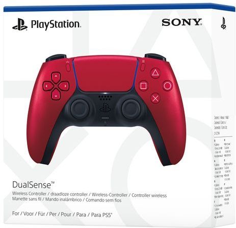 Sony DualSense Rood Bluetooth/USB Gamepad Analoog/digitaal PlayStation 5