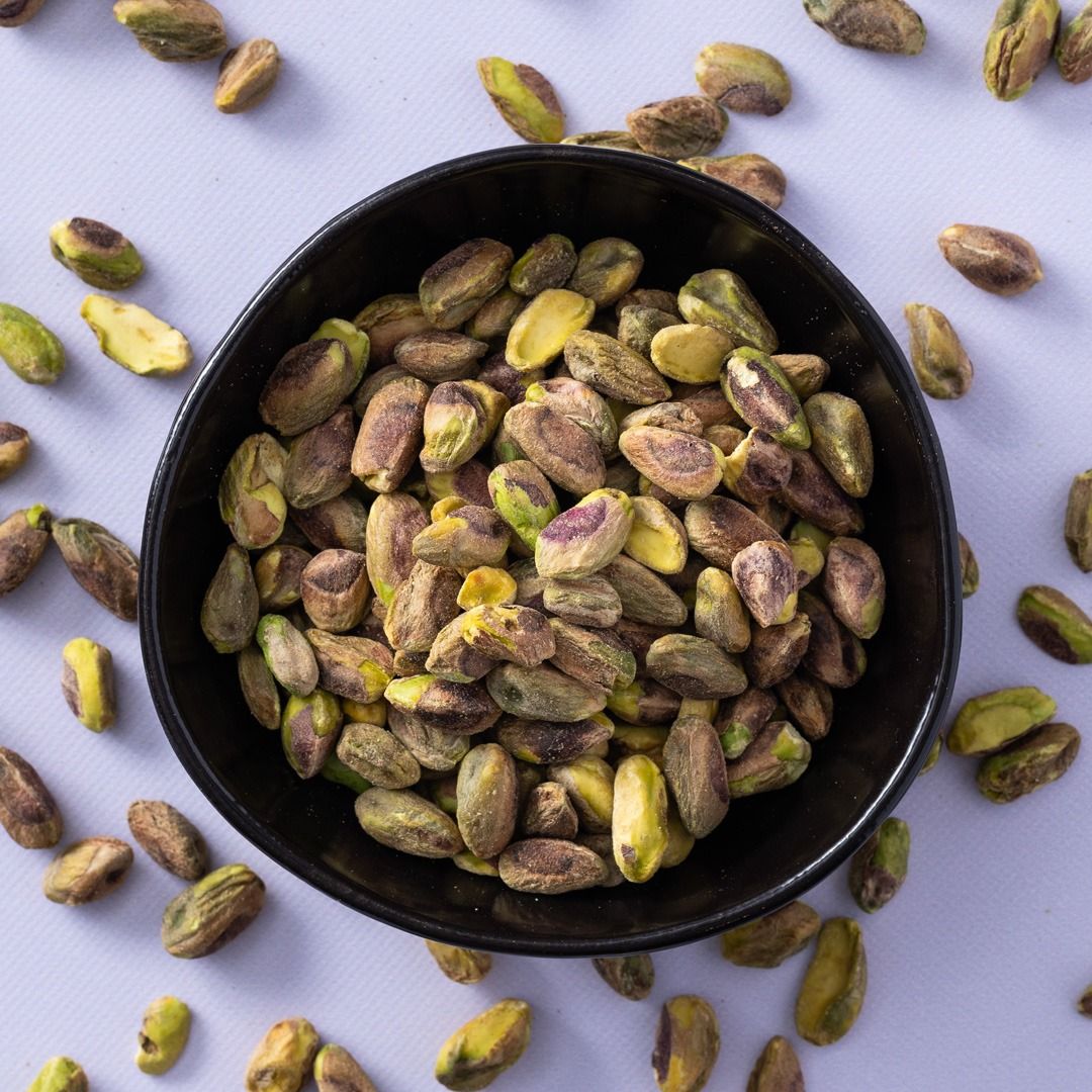 Pistachenoten gepeld ongebrand