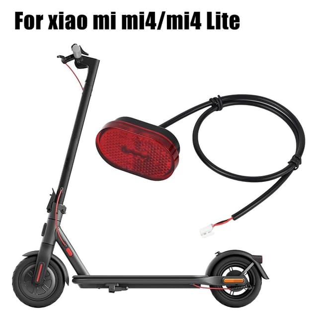 Baglygte LED-lampe til Xiaomi 4 / 4 Lite Scooter