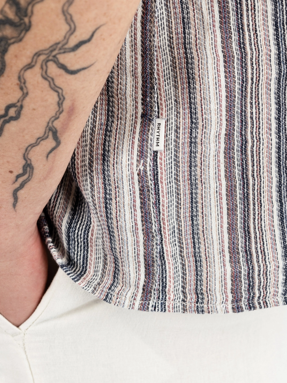 Rhythm Yesterday Shirt natural
