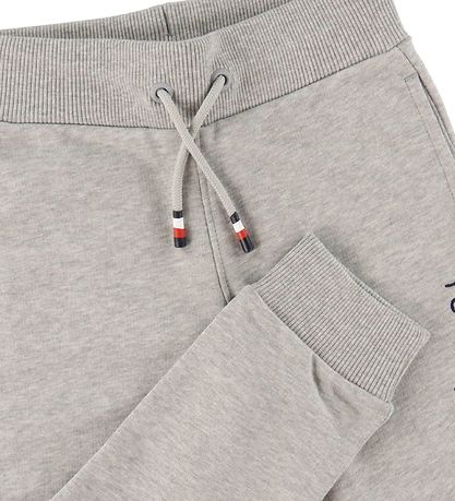 Tommy Hilfiger Jogginghosen - Essential - Organic - Graumeliert