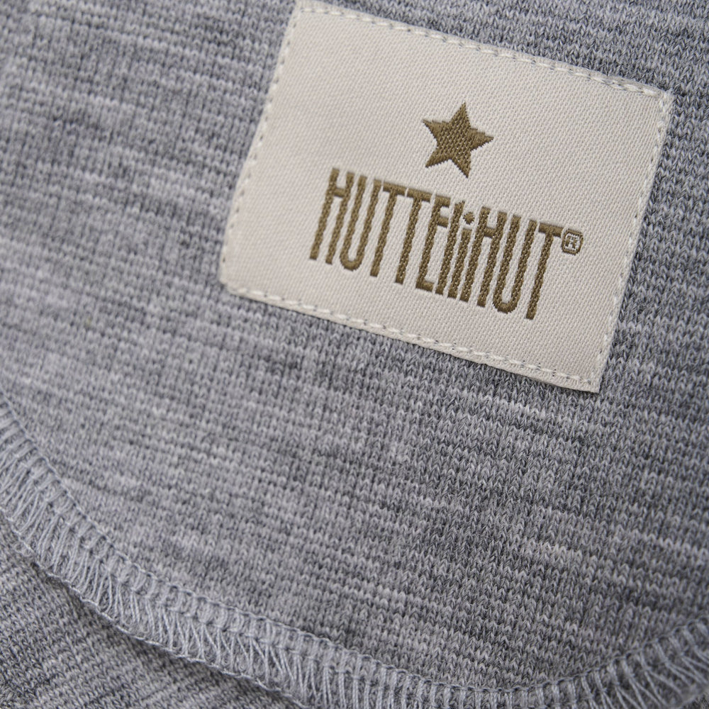 Køb Huttelihut Medium Grey Melange Elefanthue Ears Uld Rib