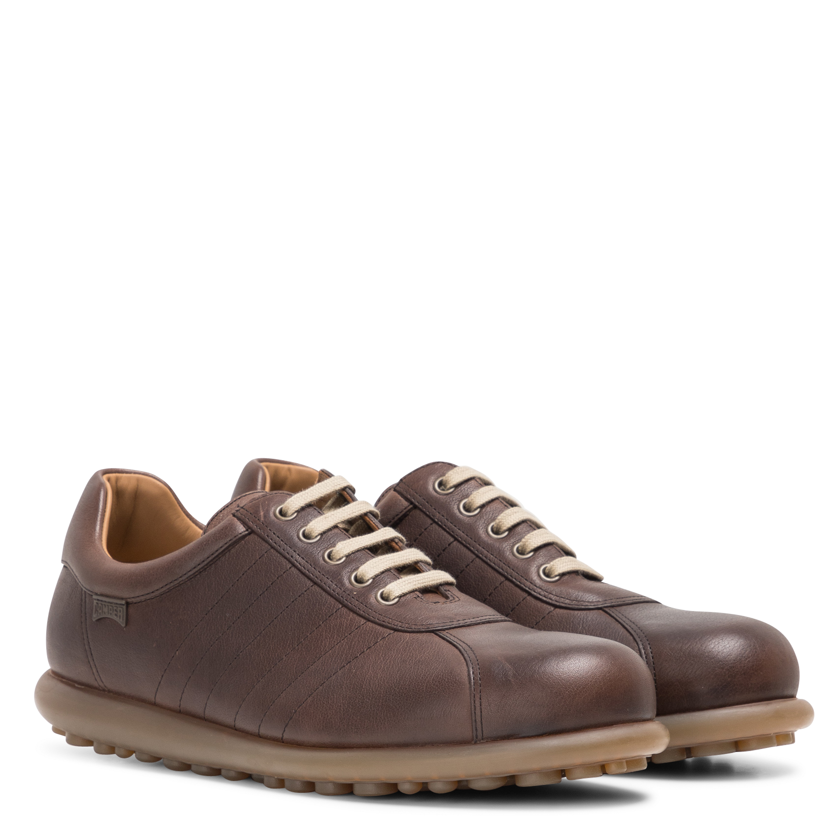 PELOTAS ARIEL - Baskets basses en cuir | Marron