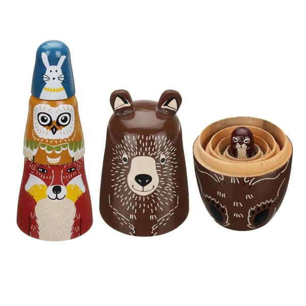 Russiske Dukker / Matryoshka - Babushka dukke – Dyr
