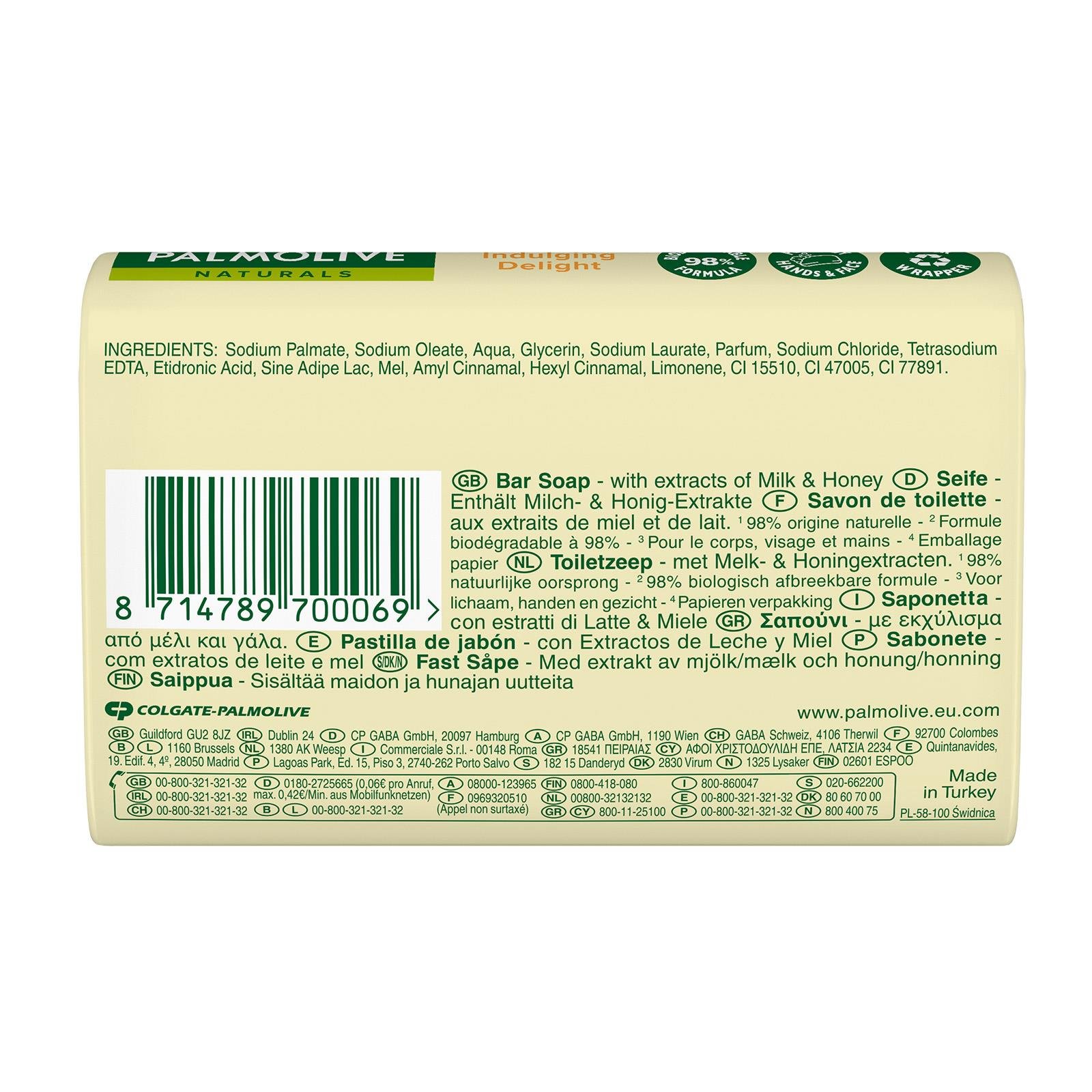Palmolive Festseife Milch-Honig