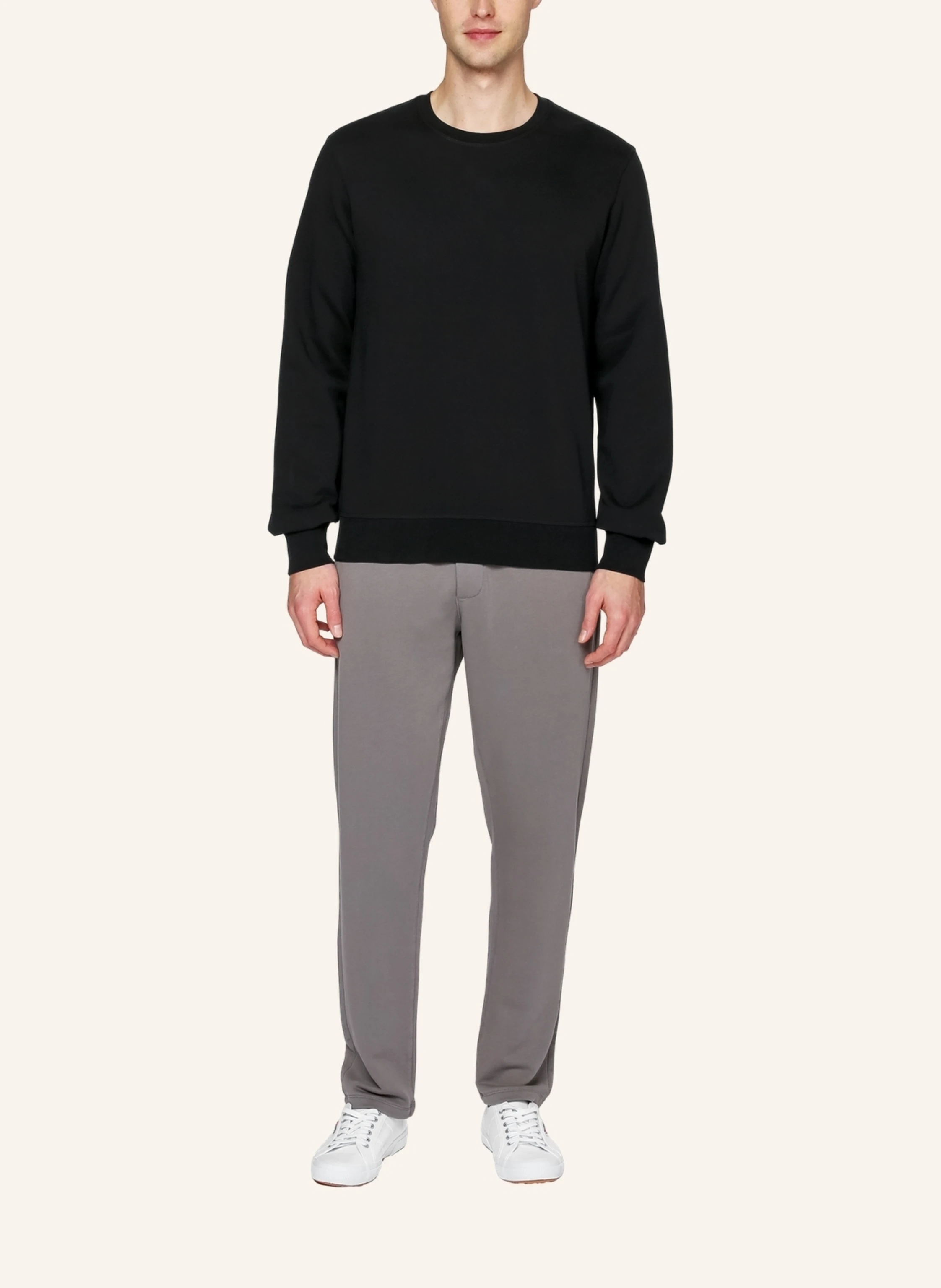 TRUSTED HANDWORK Round Neck 1/1-Sleeve Sweatshirt